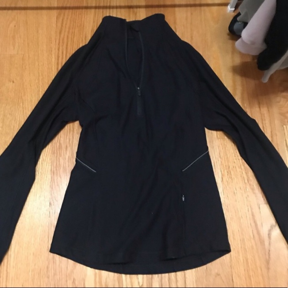 Black Lululemon quarter zip